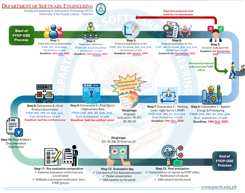 FYDP-DSE Process Flow